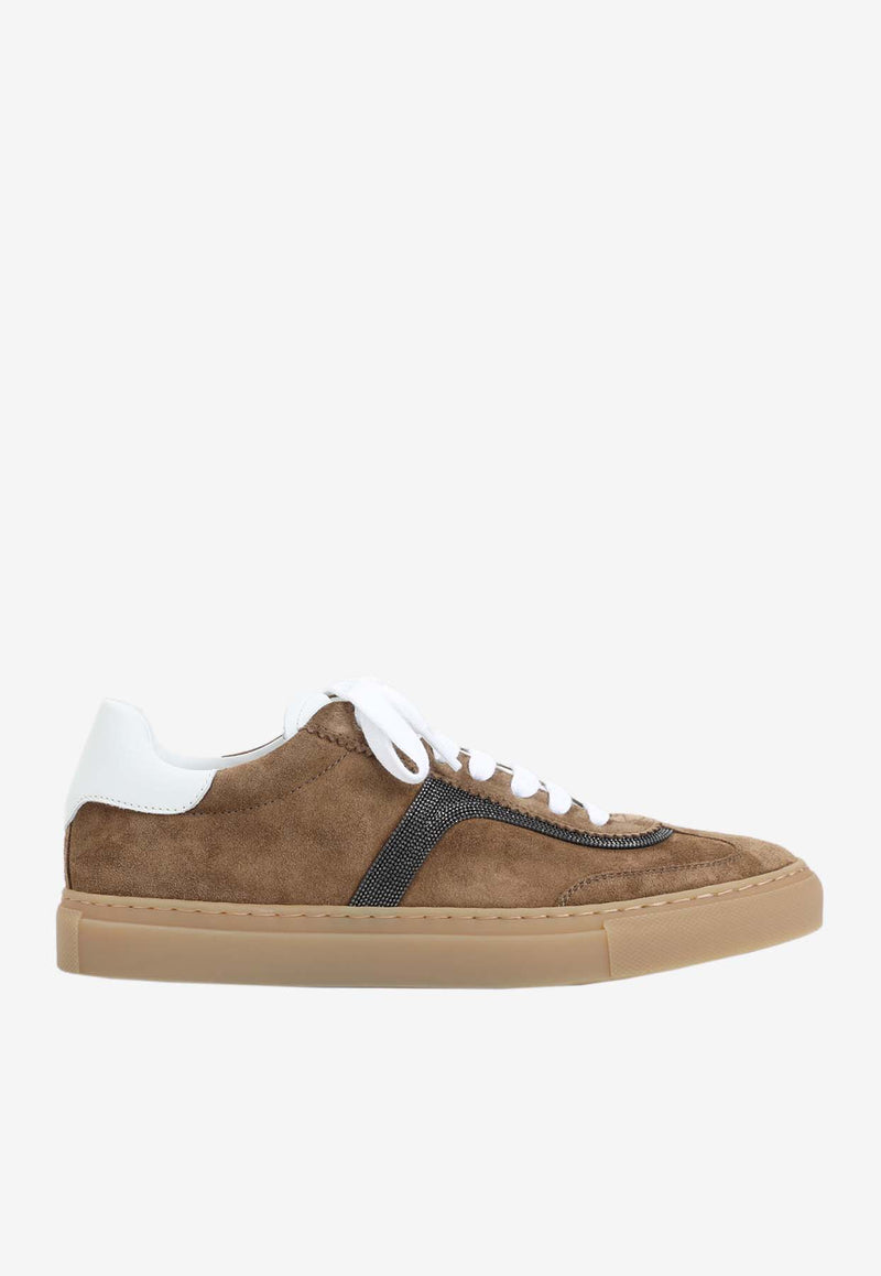 Suede Low-Top Sneakers