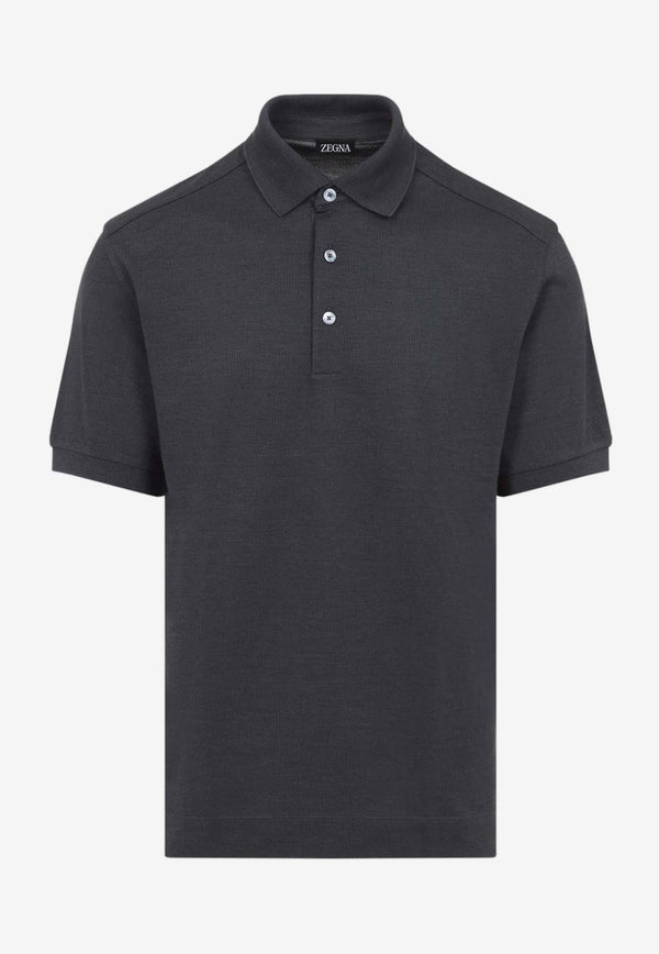 Short-Sleeved Polo T-shirt