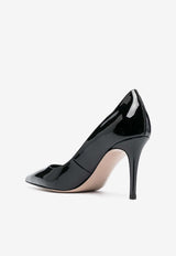 Le Silla Eva 80 Patent Leather Pumps 2101M080R1PPKAB 001