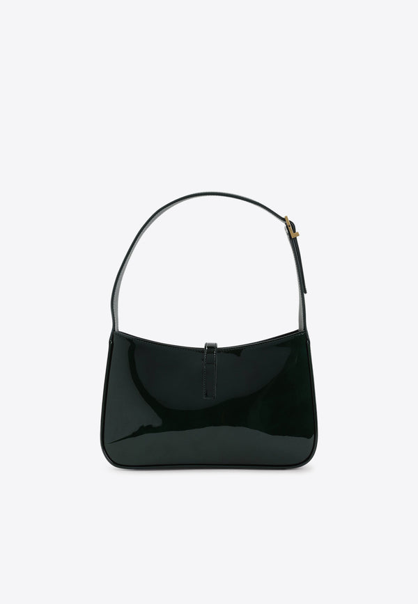 Le 5A7 Patent Leather Hobo Bag