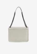 Medium Niki Leather Shoulder Bag