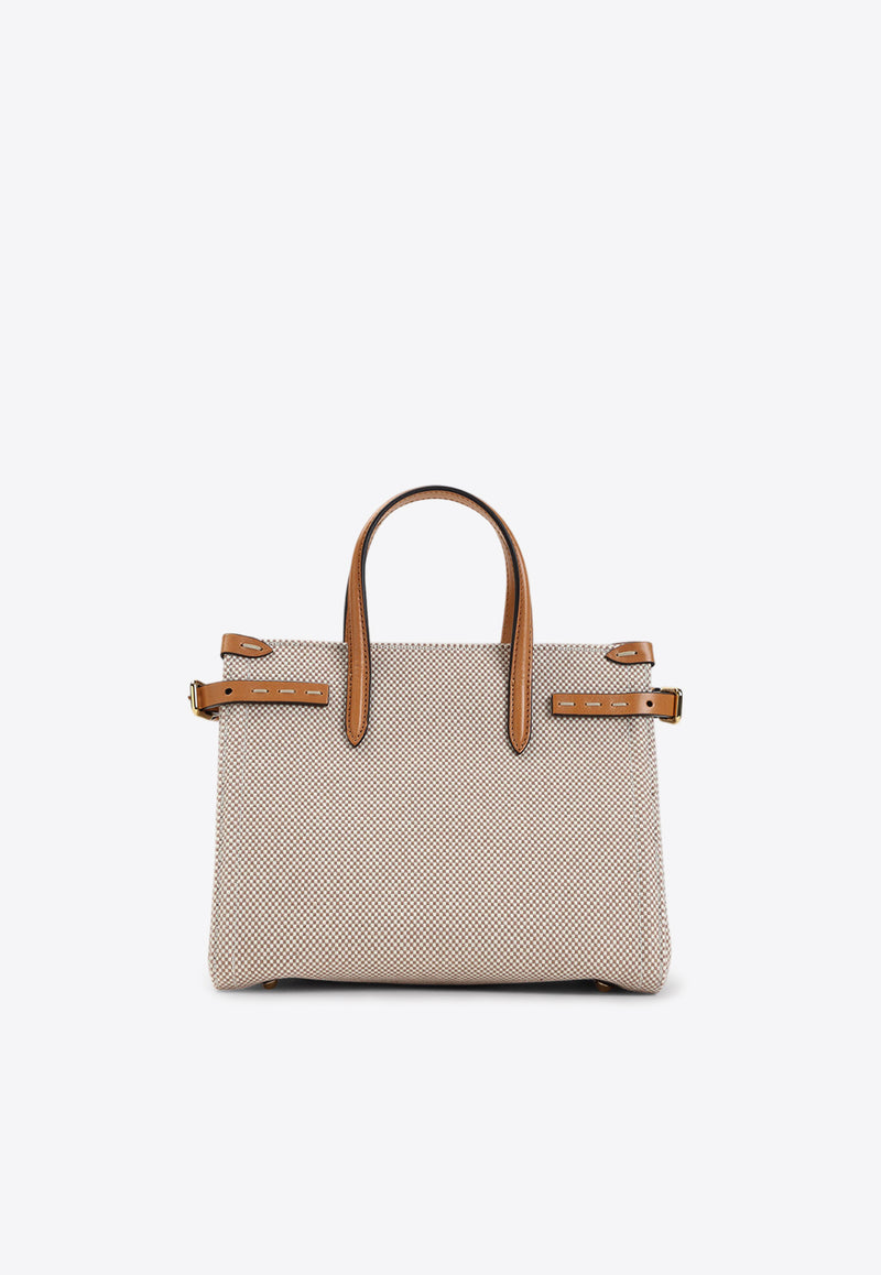 Small Antibes Canvas Tote Bag