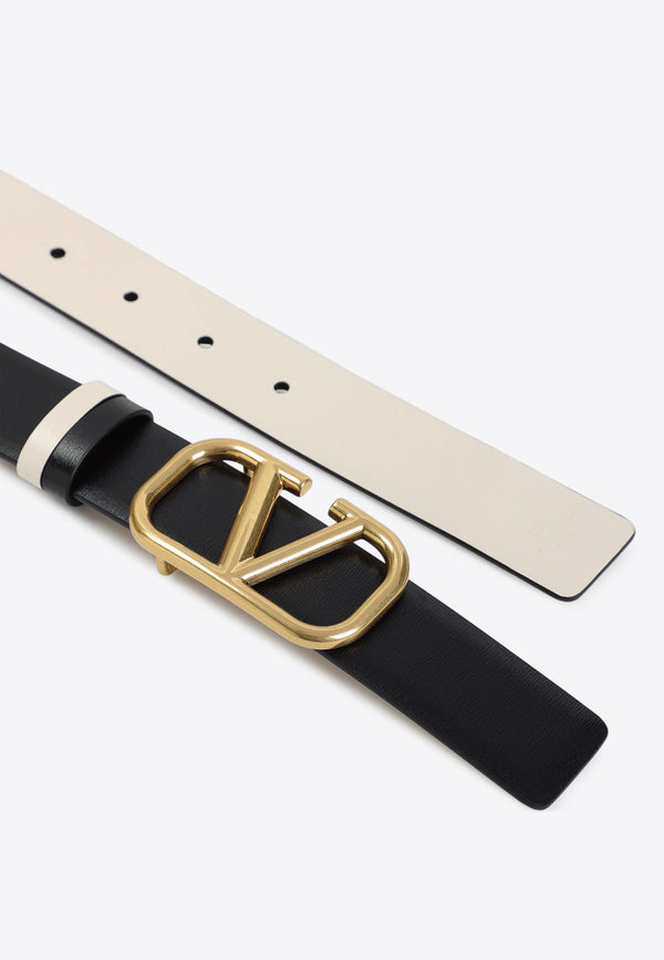 VLogo Reversible Leather Belt