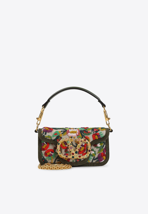 Small Loco Embellished Shoulder Bag