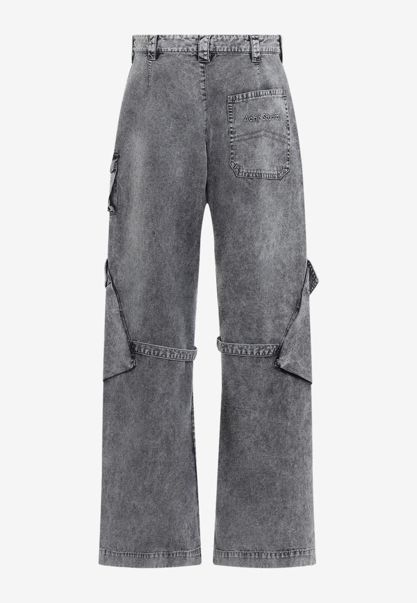 Straight Cargo Jeans