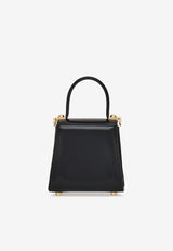 Salvatore Ferragamo Micro Iconic Top Handle Bag in Calf Leather 213972 TH MICRO 762967 NERO Black