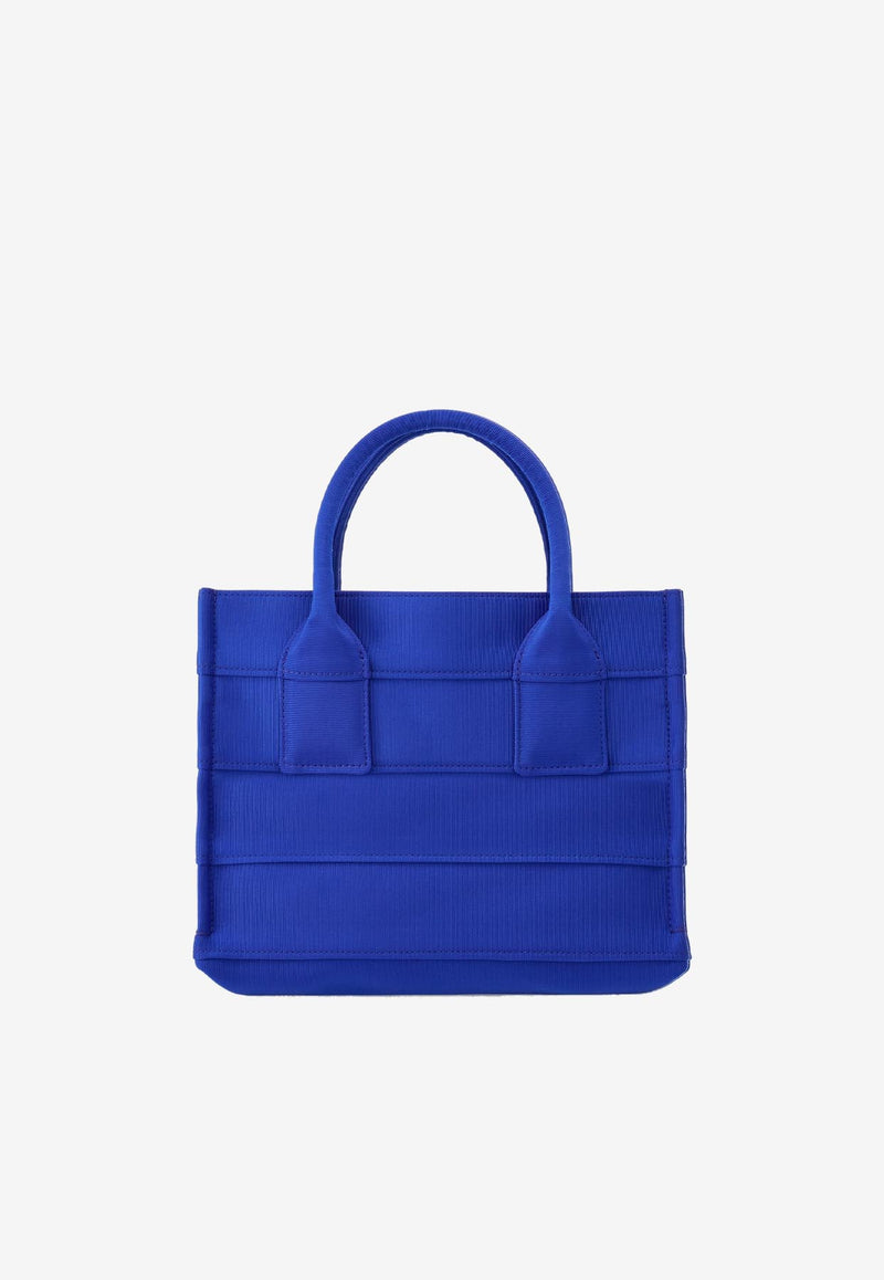 Salvatore Ferragamo Small Logo Tote Bag 214988 TOTE S BEACH 765807 LAPIS Blue