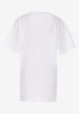 Max Mara Mango Logo T-shirt White  21946021600_000_001