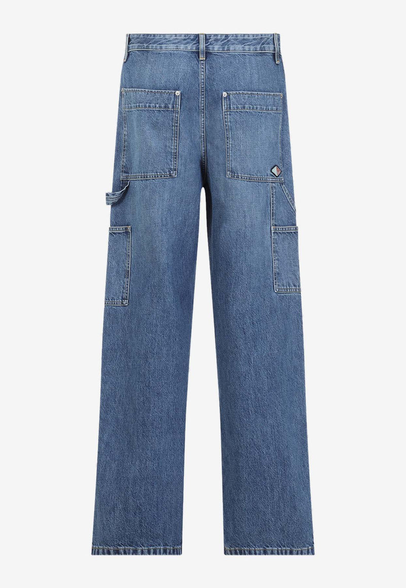 Cargo Straight Jeans