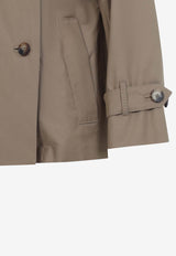 Zeno Short Trench Coat