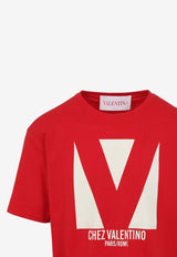 Chez Valentino Print T-shirt