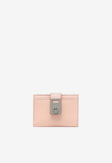 Salvatore Ferragamo Hug Leather Cardholder 220552 PORTACARTE 770884 NYLUND PINK