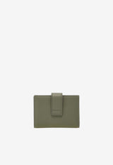 Salvatore Ferragamo Portacarte Hug Leather Cardholder Gray 220552 PORTACARTE 776492 ASH GREY