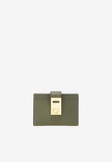 Salvatore Ferragamo Portacarte Hug Leather Cardholder Gray 220552 PORTACARTE 776492 ASH GREY