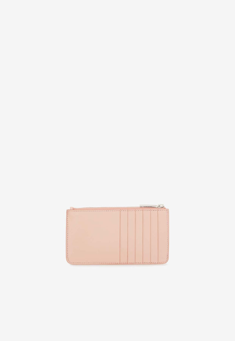 Salvatore Ferragamo Gancini Leather Cardholder 220629 PORTA CARTE 770768 NYLUND PINK