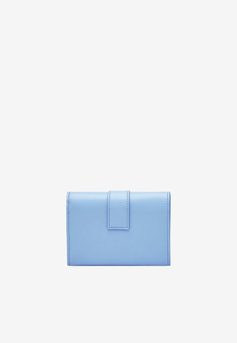 Salvatore Ferragamo French Hug Wallet in Calf Leather Sky Blue 220630 FRENCH 775120 SKY BLUE