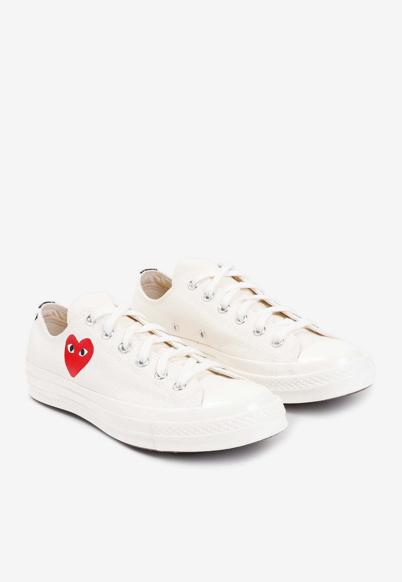 X Converse Canvas Low-Top Sneakers