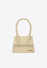 Jacquemus Medium Chiquito Top Handle Bag Ivory 22E213BA0023060/Q_JACQM-120