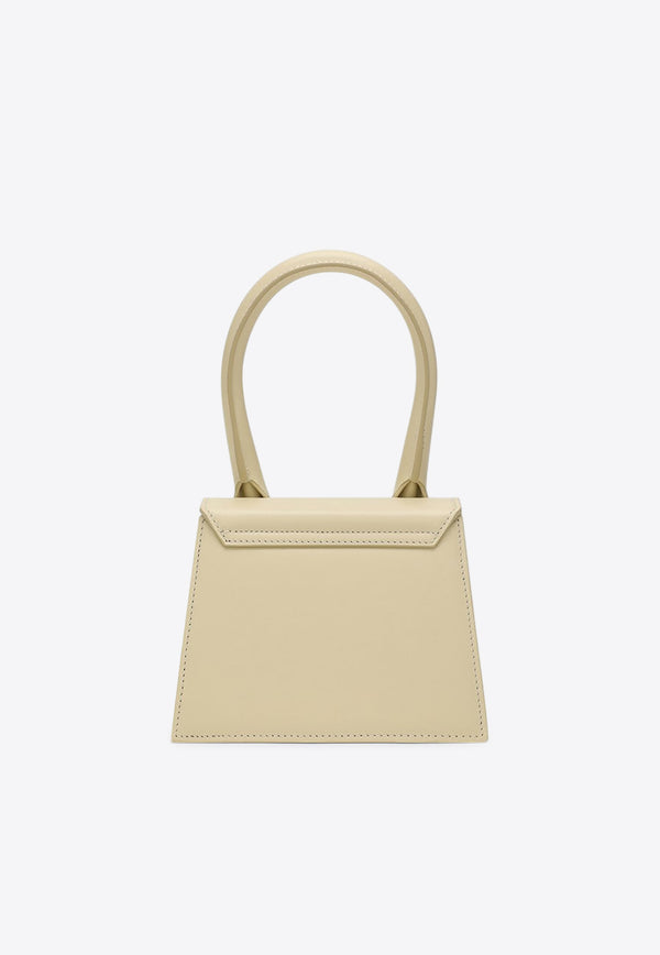 Jacquemus Medium Chiquito Top Handle Bag Ivory 22E213BA0023060/Q_JACQM-120