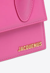 Jacquemus Le Chiquito Noeud Leather Top Handle Bag Pink 22E213BA0053060/P_JACQM-434