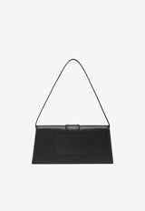 Jacquemus Le Bambino Long Leather Shoulder Bag Black 22E221BA0133060/Q_JACQM-990