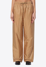 Prada Drawstring Re-Nylon Pants Camel 22H924OOO1WQ9/Q_PRADA-F0040