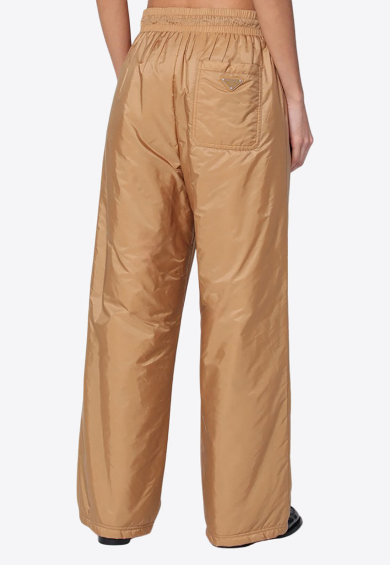 Prada Drawstring Re-Nylon Pants Camel 22H924OOO1WQ9/Q_PRADA-F0040