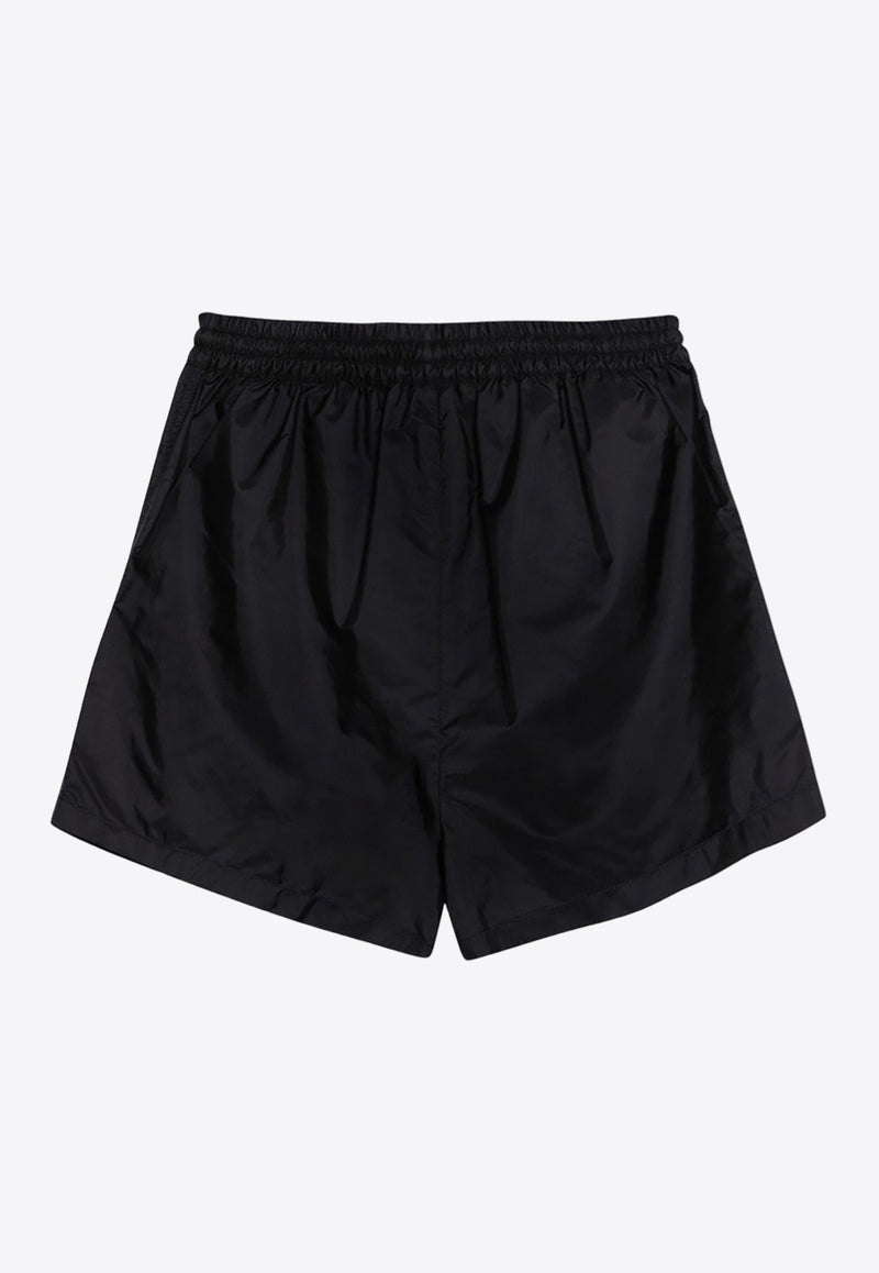 Prada Re-Nylon Triangle Logo Shorts Black 22X901WMO1WQ9/P_PRADA-F0002