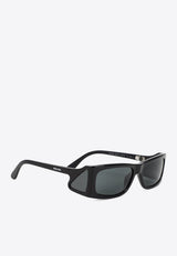 Rectangle Acetate Sunglasses