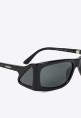 Rectangle Acetate Sunglasses