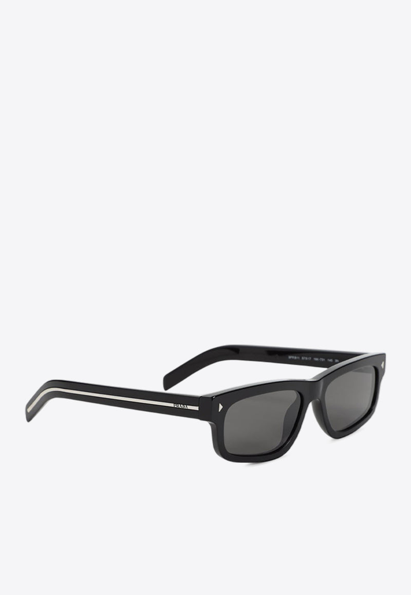 Rectangle Acetate Sunglasses