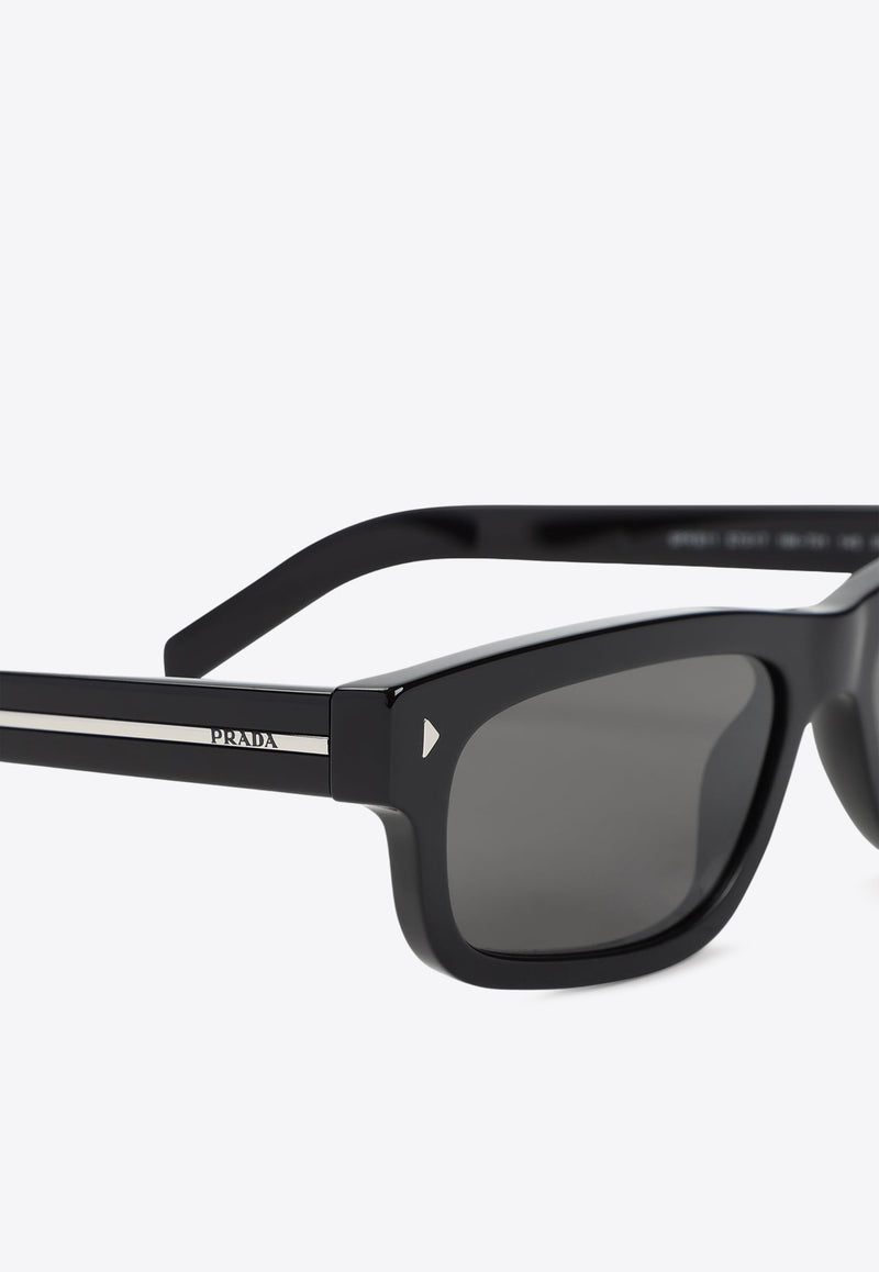 Rectangle Acetate Sunglasses