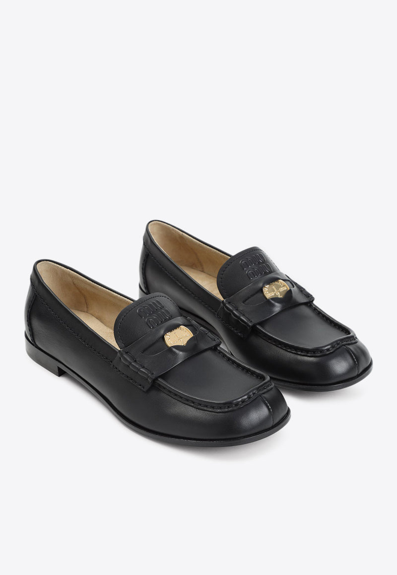 Leather Penny Loafers