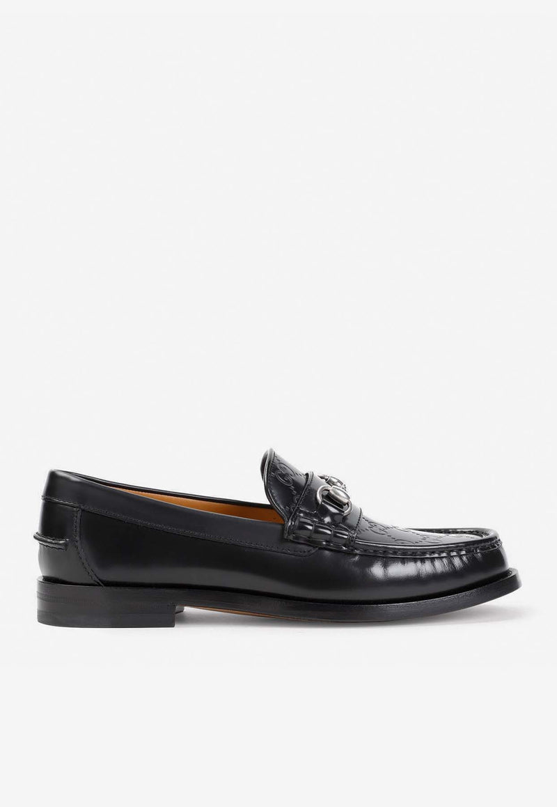 GG Horsebit Leather Loafers