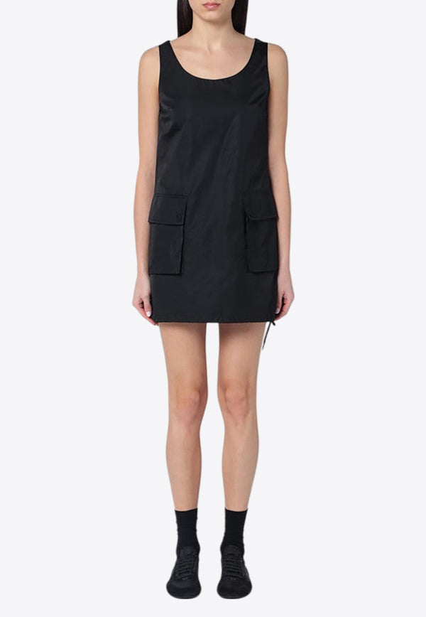 Prada Mini Cargo Dress Black 230732OOO1WQ8/Q_PRADA-F0002