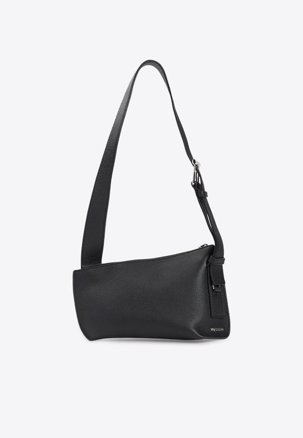 T-bar Leather Sling Shoulder Bag