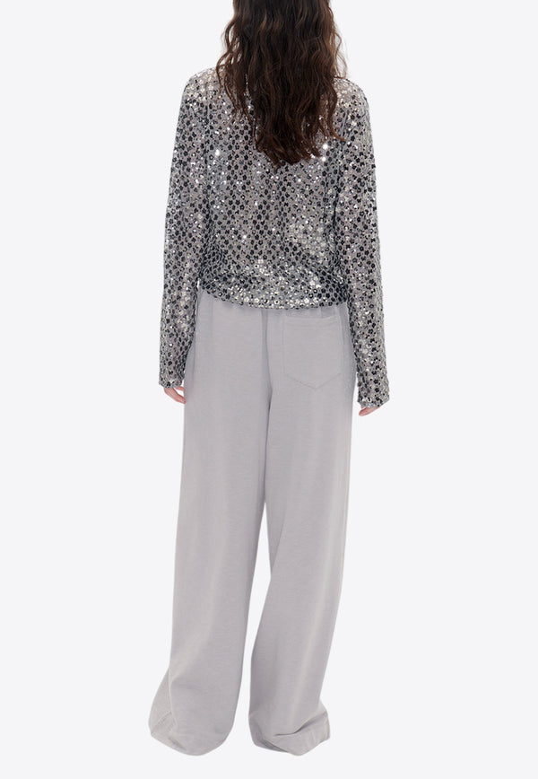 Baum und Pferdgarten Jasmin Sequined Top Silver 23849SILVER