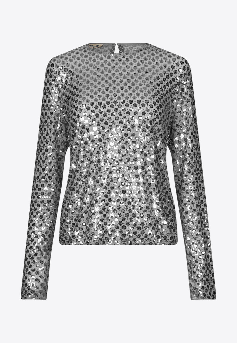 Baum und Pferdgarten Jasmin Sequined Top Silver 23849SILVER