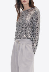 Baum und Pferdgarten Jasmin Sequined Top Silver 23849SILVER