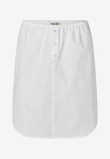 Baum und Pferdgarten Sammy Elastic Waist Mini Skirt White 23913WHITE