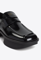 Logo Leather Loafers