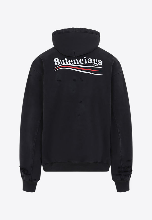 Destroyed Layered Hoodie