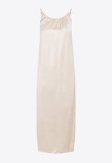 Satin Maxi Dress