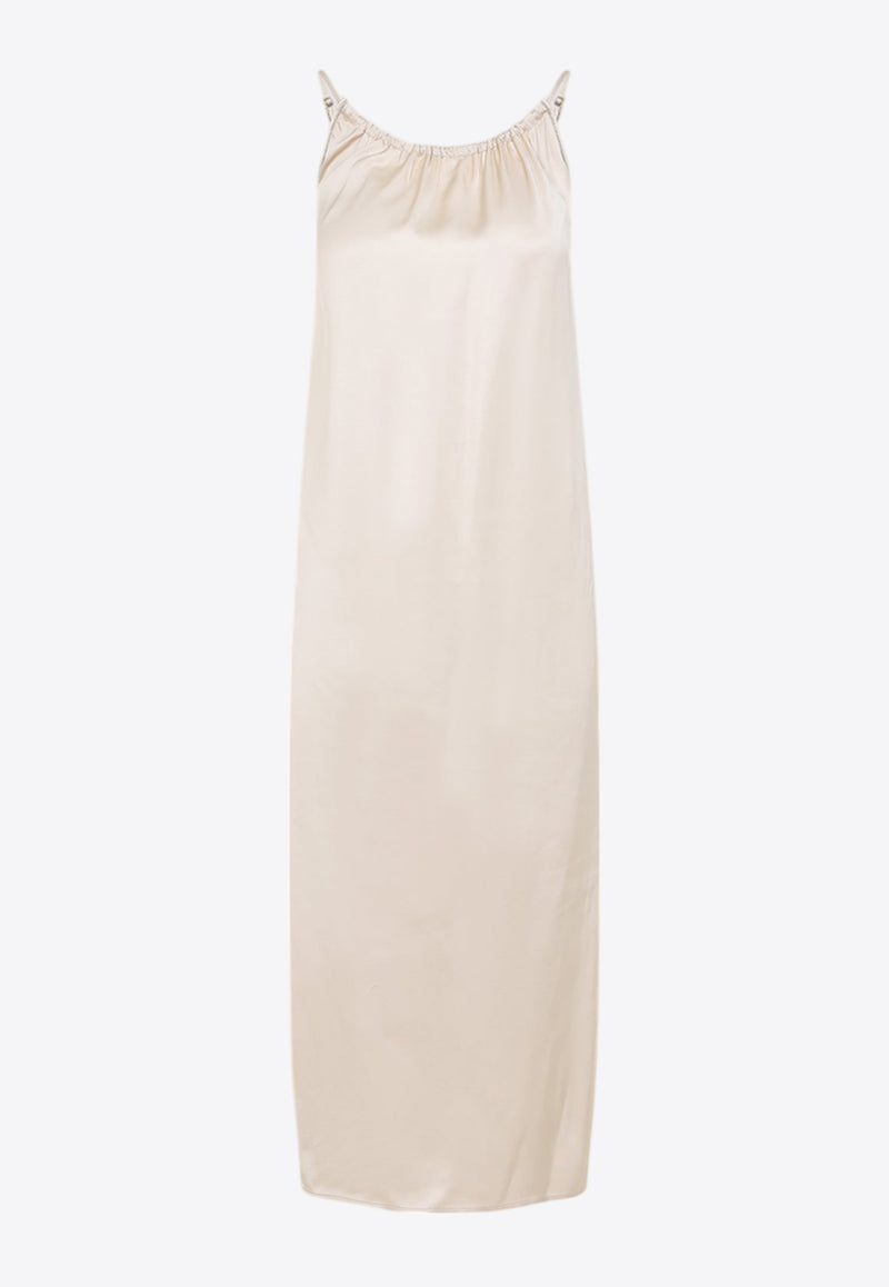 Satin Maxi Dress