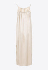 Satin Maxi Dress