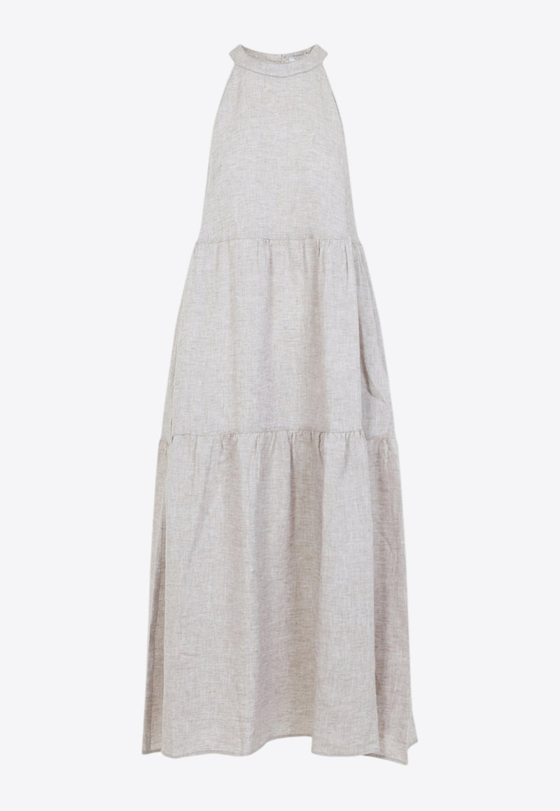 Linen Maxi Dress