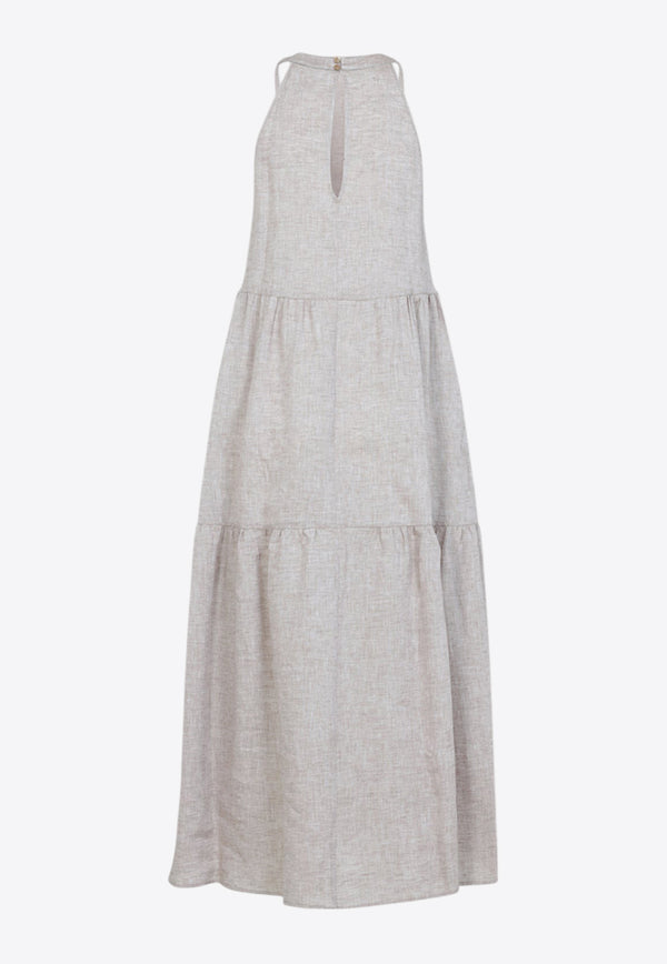 Linen Maxi Dress