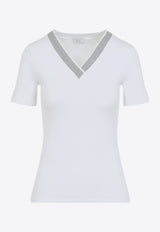 V-neck Short-Sleeved T-shirt