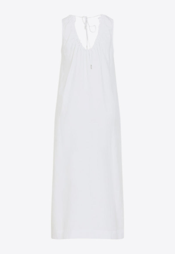 Linen Sleeveless Maxi Dress