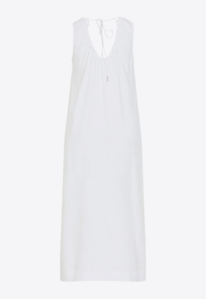 Linen Sleeveless Maxi Dress